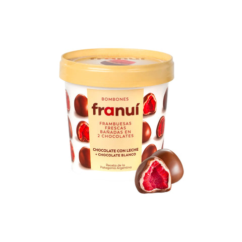 Franuí Chocolate con Leche + Chocolate Blanco