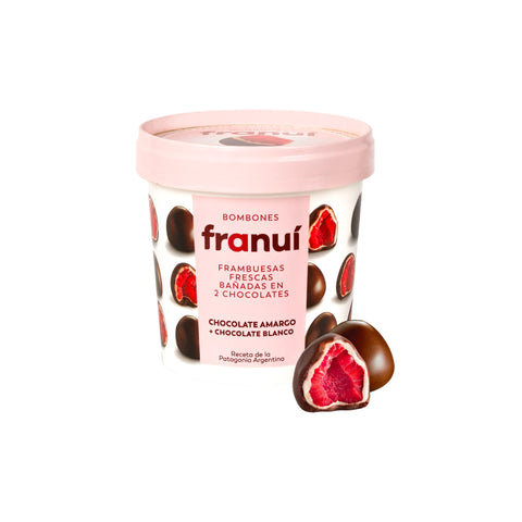 Franuí Chocolate Amargo + Chocolate Blanco